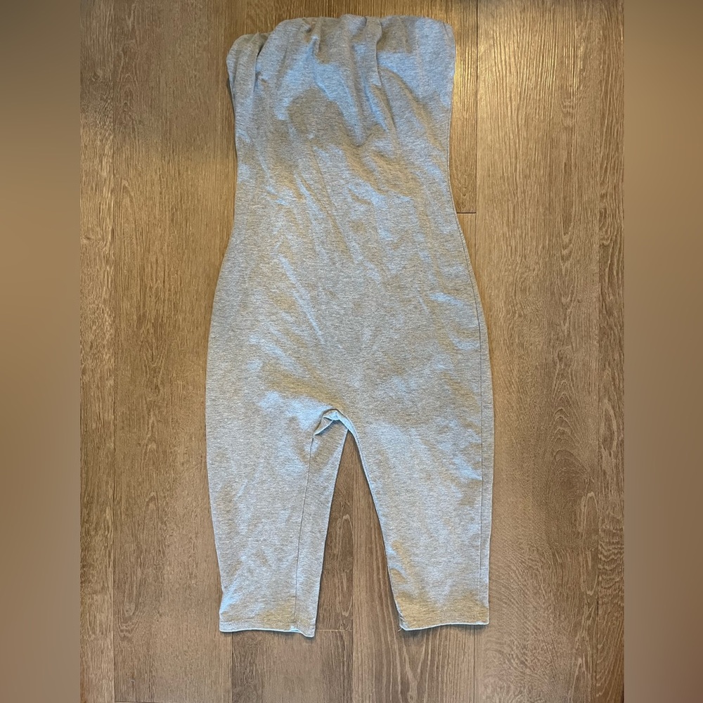 Gray Strapless BodySuit
